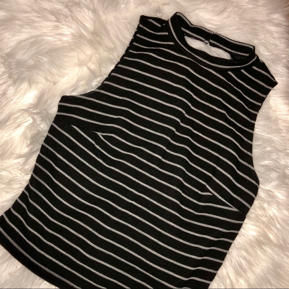 High Neck Tank Top